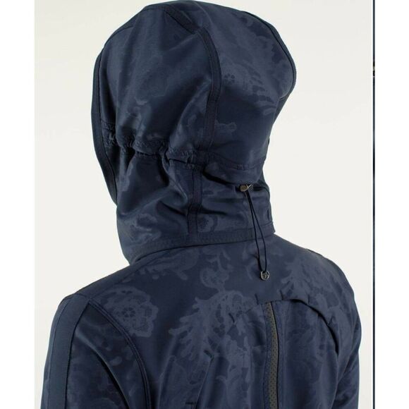 LULULEMON ATHLETICA Keep It Up Jacket In Laceoflage Embossed Inkwell/Inkwell Siz - Picture 7 of 10